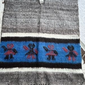 Vintage Wool Poncho